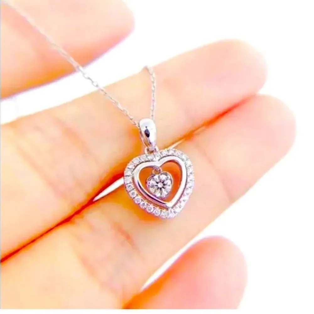 The Princess Darling Necklace in 925 silver and cubic zirconia